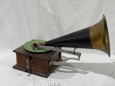 Columbia Client Front Mount Disc Phonograph