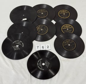 Group Of 9 7" Disc Records
