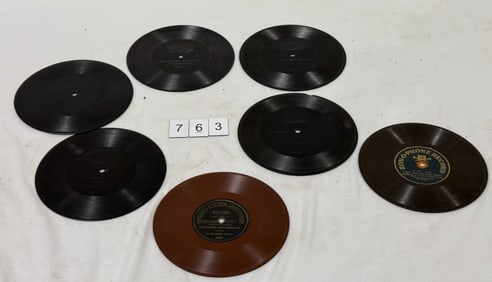 Group of 7 7" Early Disc Records