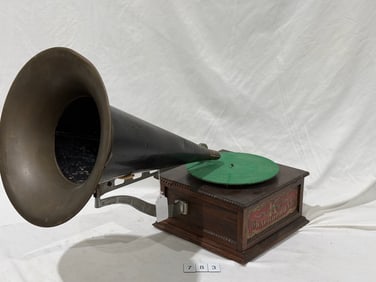Columbia "Type K Graphophone" Front Mount Disc Phonograph