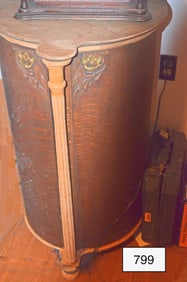 Herzog Full Barrel Cylinder Cabinet