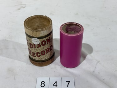 Pink Lambert Cylinder Record