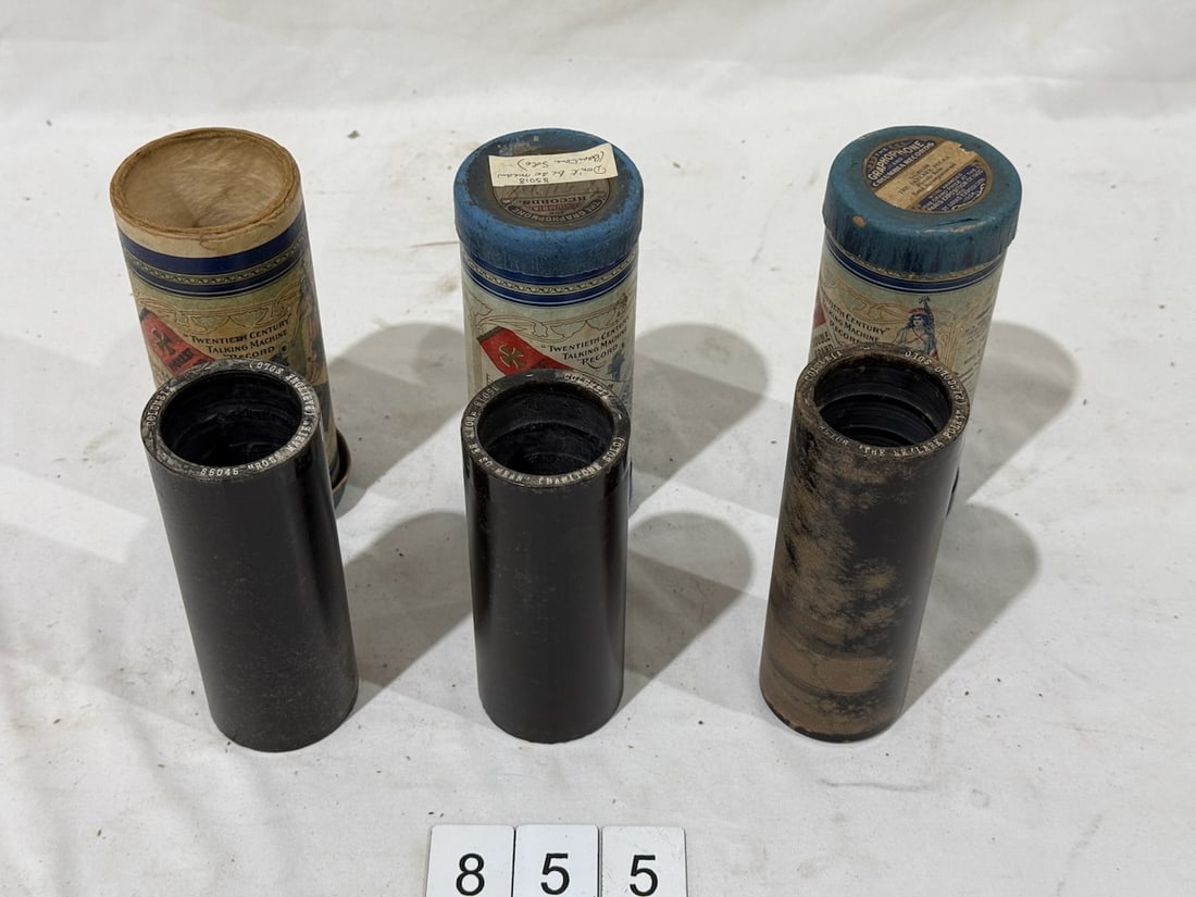 (3) 20th Century Cylinder Records (1 of 1)