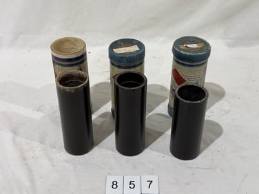 (3) 20th Century Cylinder Records