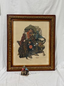 Norman Rockwell "Dream of Long Ago" Prints and Figurine