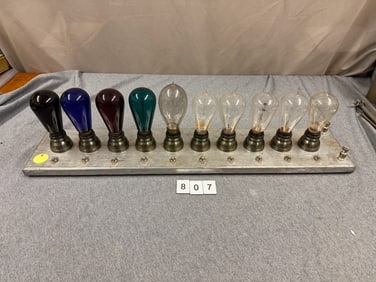 Display of 10 Bulbs