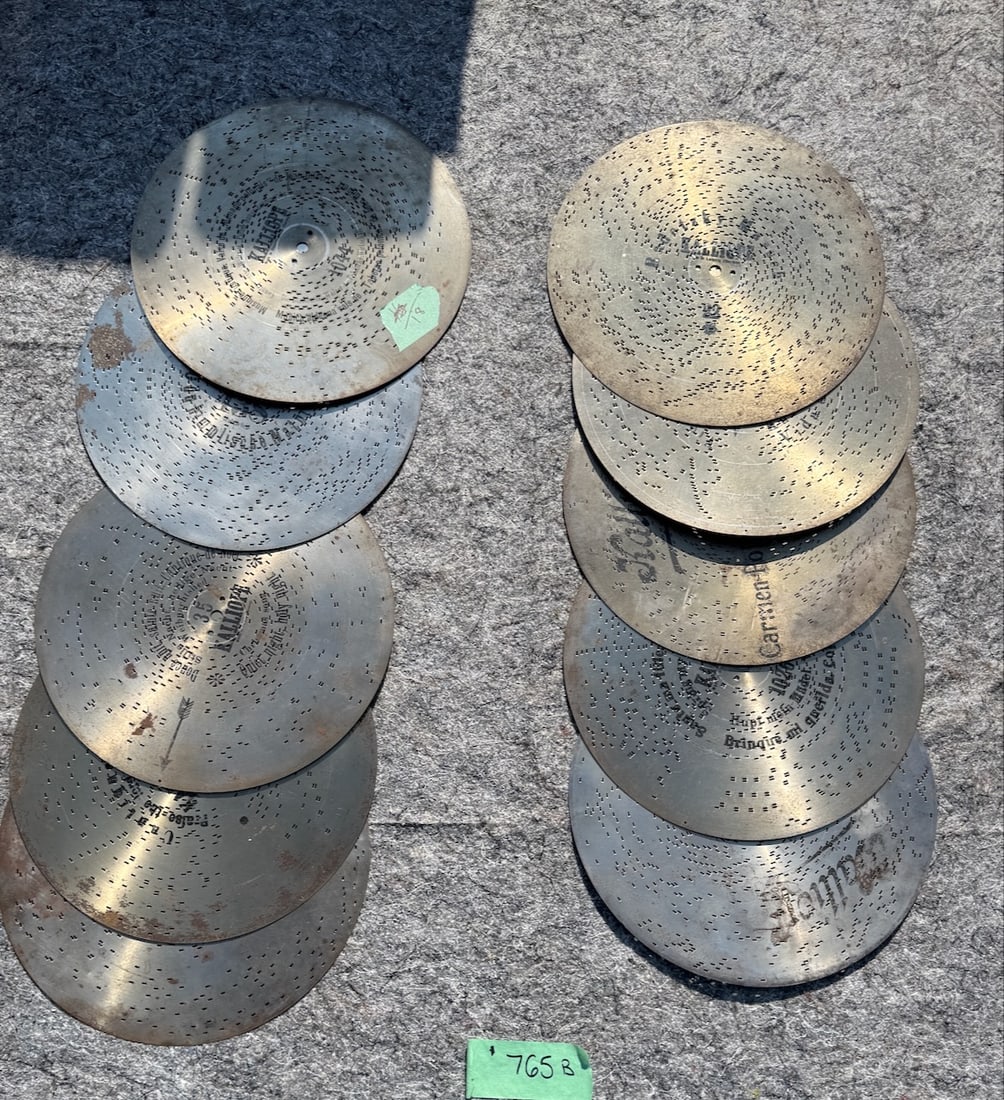 10-13.25 Kalliope Discs: One Lot