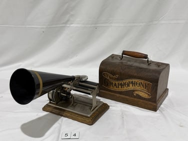 Columbia Q Cylinder Phonograph