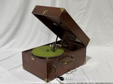 VV-50 Suitcase Model Phonograph