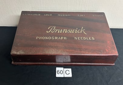 Metal Brunswick Needle Dealer Display with Drawer