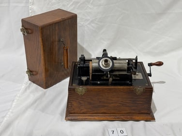 Edison Standard Four Latch Cylinder Phonograph