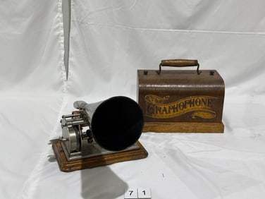 Columbia Q Cylinder Phonograph