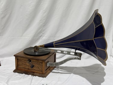 Columbia Disc Front Mount Phonograph