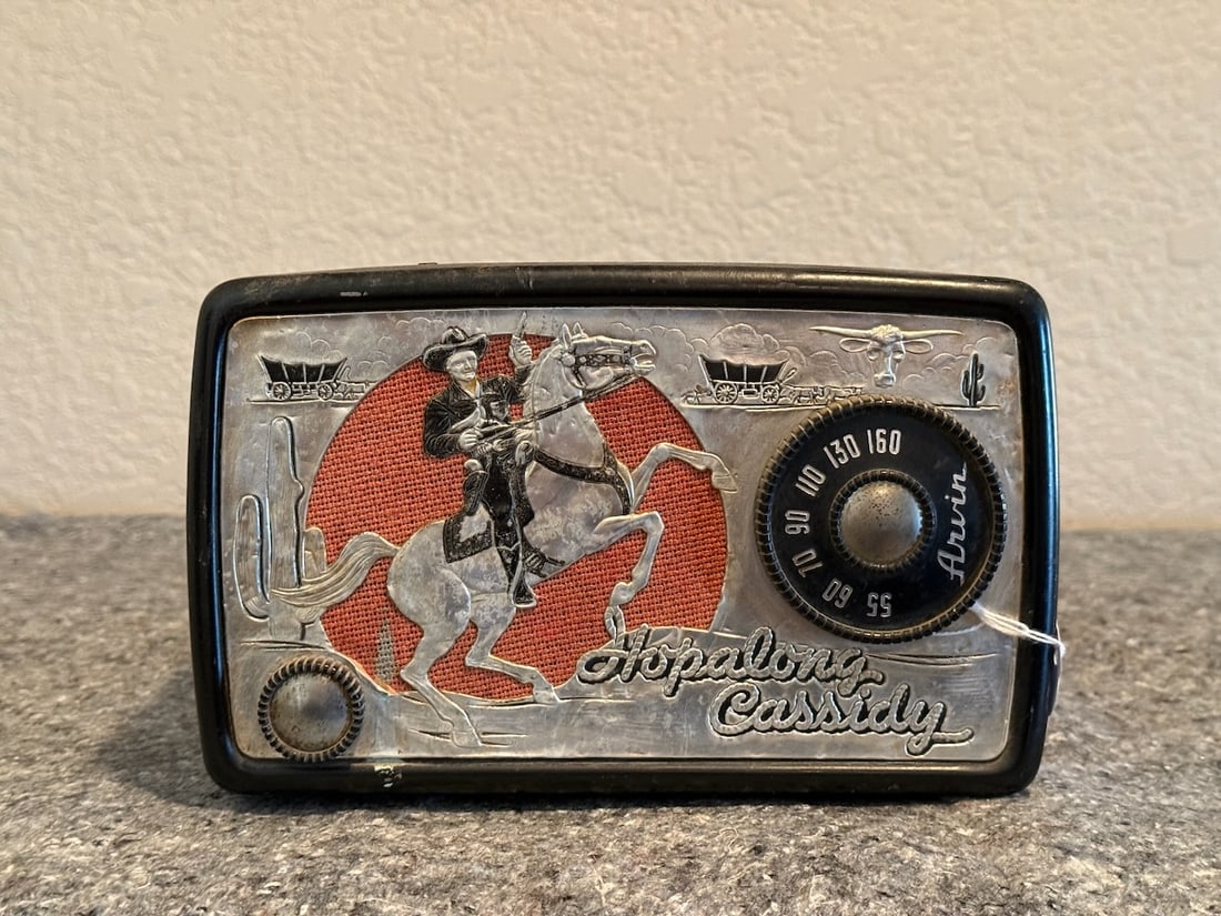 1950's Arvin Hopalong Cassidy Radio (1 of 2)
