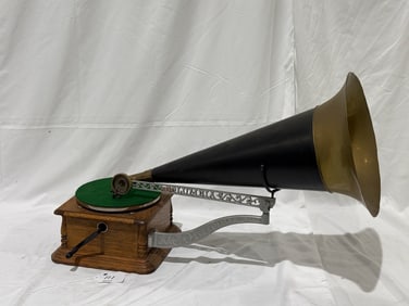 Columbia Front Mount AJ Disc Phonograph