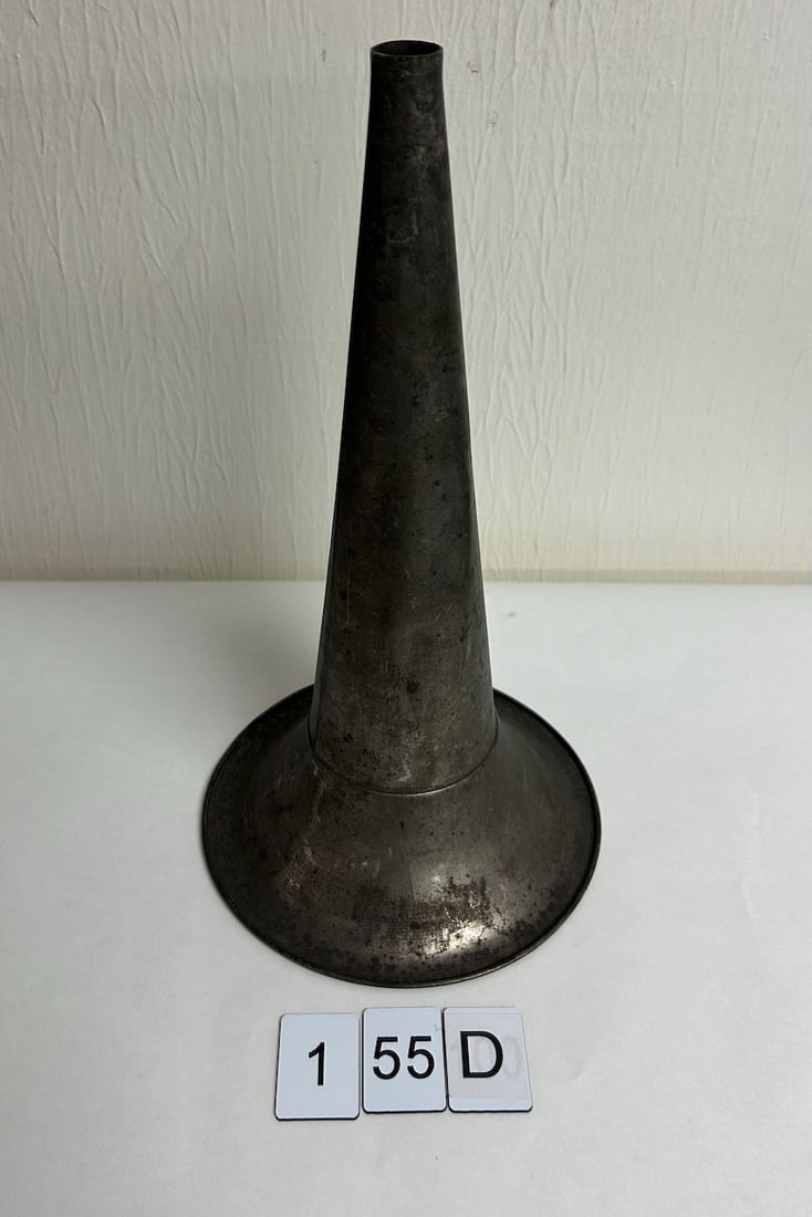 Original Nickel-Plated Brass Columbia Coin-Op Horn: Original