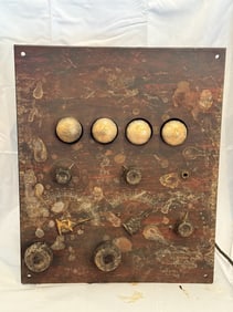 Early Zenith Radio Panel Set For Victor Phonograph