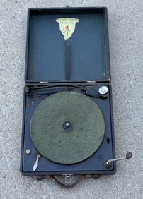 Poly Portable Table Top Disc Phonograph