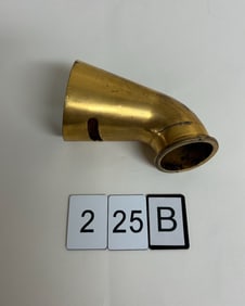 Gold-Plated Victor VI Horn Elbow