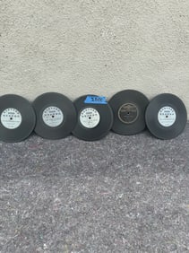 (5) 7" Harvard and Climax Records