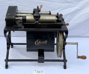 Edison Cast Iron Cylinder Table Top Shaver