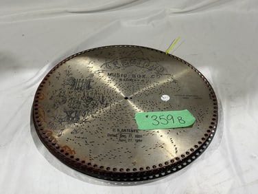 15-1/2" Regina Music Disc