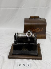 Edison Black Gem Cylinder Phonograph