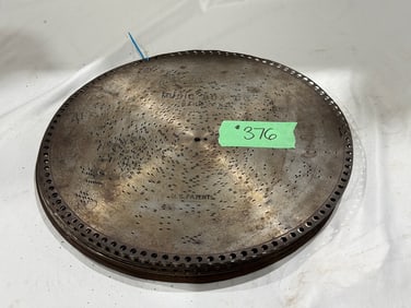 10- 15-1/2" Regina Music Disc