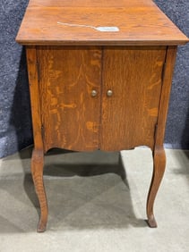 Two Door Record Cabinet