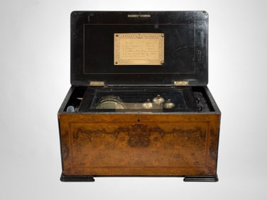 Cylinder Music Bell Box