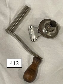 Edison C Reproducer and Edison Crank