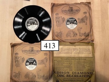 Goup of Four Diamond Discs