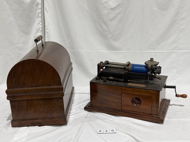 Edison Spring Motor Cylinder Phonograph