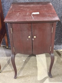 Two Door Record Cabinet