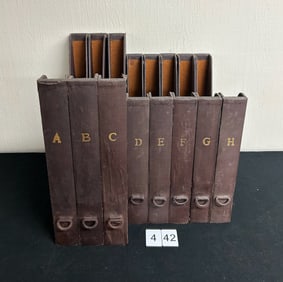 Complete Set of Record Boxes for Victor Orthophonic Changer