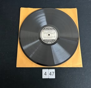 12?? Edison Sample Diamond Disc Record