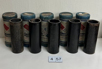 Lot of 5 20th Century 6?? Columbia Cylinders