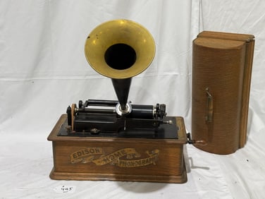 Edison Long Case Home Cylinder Phonograph