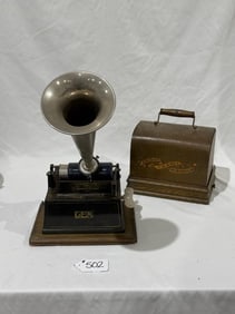 Edison Black Gem Cylinder Phonograph