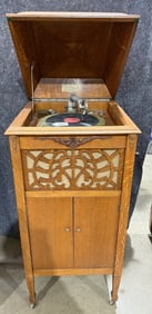 Brroks Automatic Floor Model Disc Phonograph