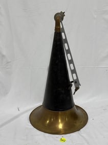 Columbia Tonearm reproducer and  Brass bell horn
