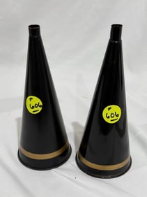 (2) Conical Horns