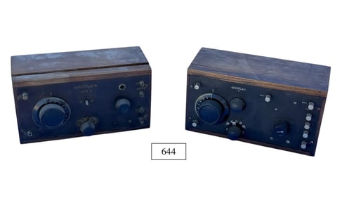 (2) Crosley Radios
