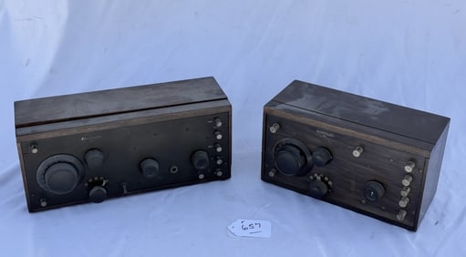(2) Crosley Radios