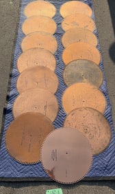 15 Regina 15-1/2" Music Discs