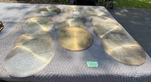 (15) 17-1/4" Stella Music Discs