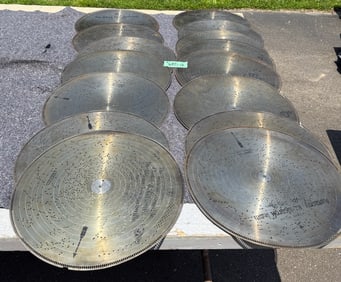 (15) 17-1/4" Stella Music Discs