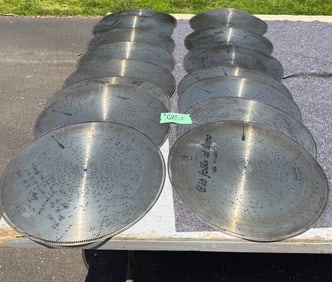 (15) 17-1/4" Stella Music Discs