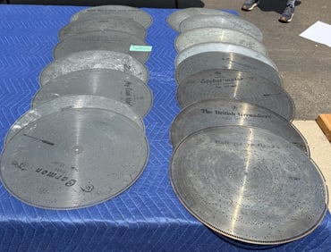 (15) 17-1/4" Stella Music Discs