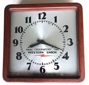 Western Union Square Wall Clock